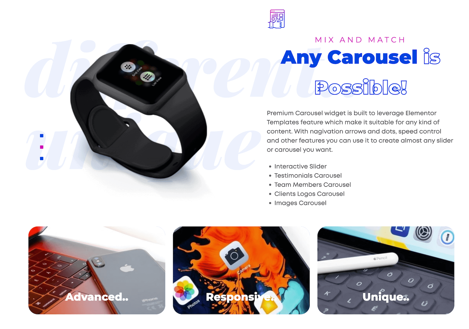 Elementor Slideshow kostenlos mit Premium Addons